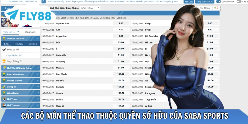 SABA Sports có những siêu phẩm nào?