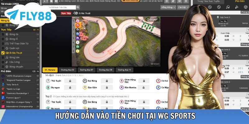 Các bước nạp tiền và đặt cược nhanh chóng